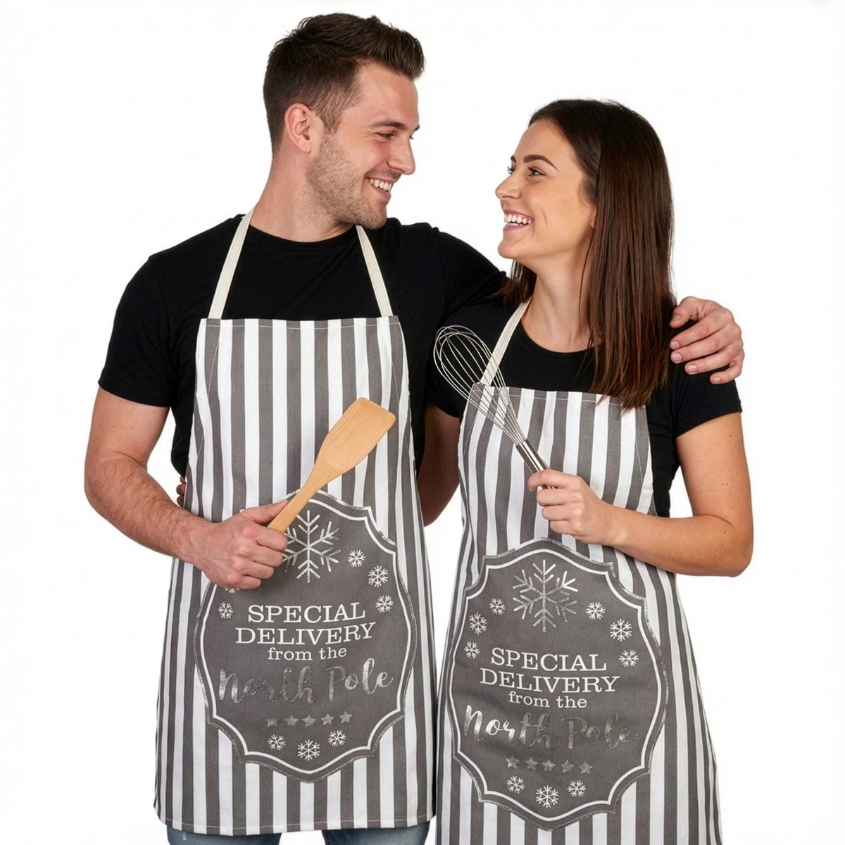 CCYKXA 2er-Pack Küchenschürze Für Damen, Unisex-Kochschürze Mit – Chili