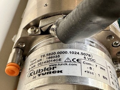 Kübler Turck Incremental Rotary Encoder Optical DC Dover Instrument  Air Spindle