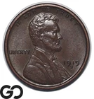1919-S Lincoln Cent Wheat Penny, BU++ Better Date S-Mint