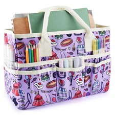 E-WEICHEN Organizer Tote Bag Scrapbooking Art Storage