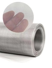 304 Stainless Steel Mesh Screen 60 Mesh 15.7 x 47.2 Inch Rodent Filter Wire