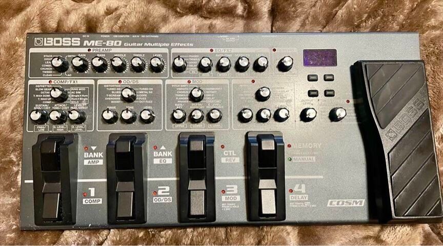 BOSS ME-80 Guitar Multiple Effects Pedal Used Japan BOSS ME-80 Guitar Multiple Effects Pedal Used Japan