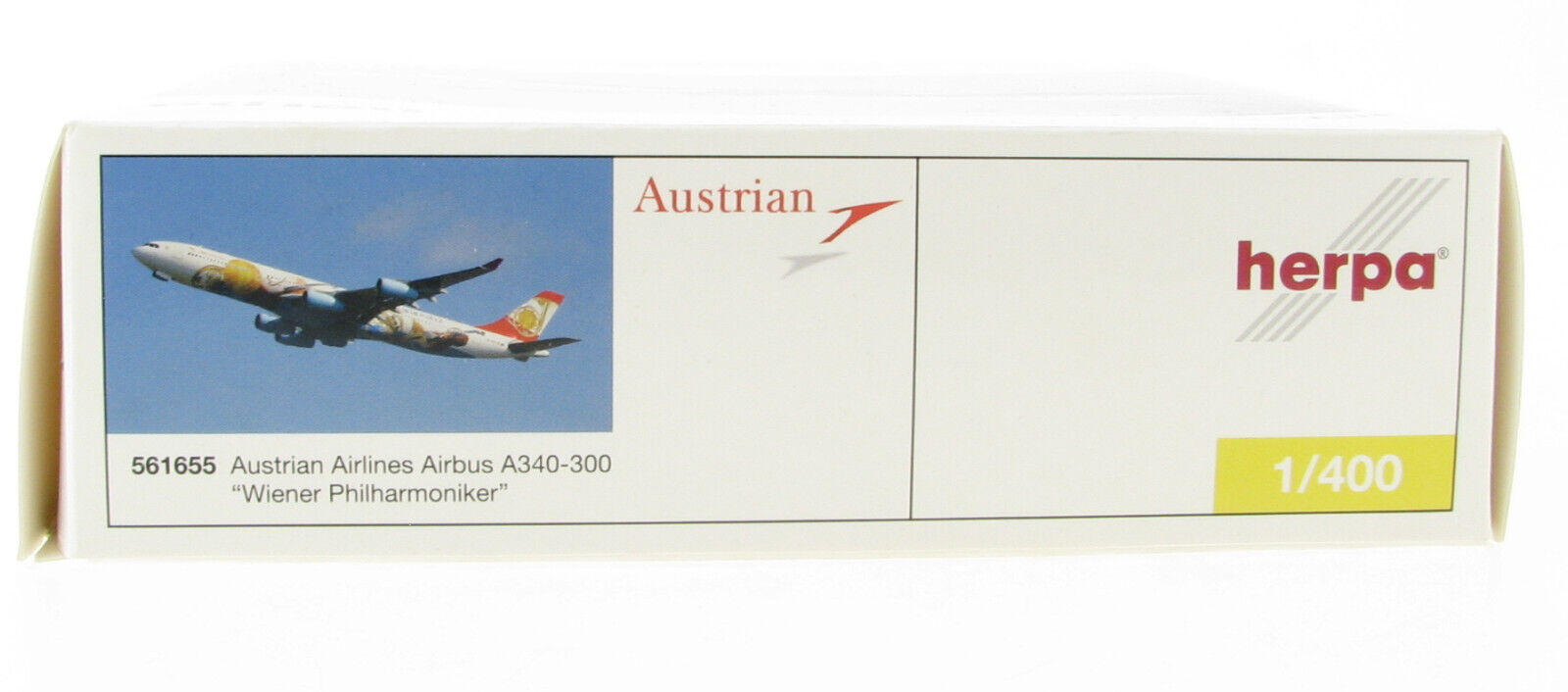Herpa Airbus A340-300 Austrian Airlines Wiener Philharmoniker 1:400 Flugzeug