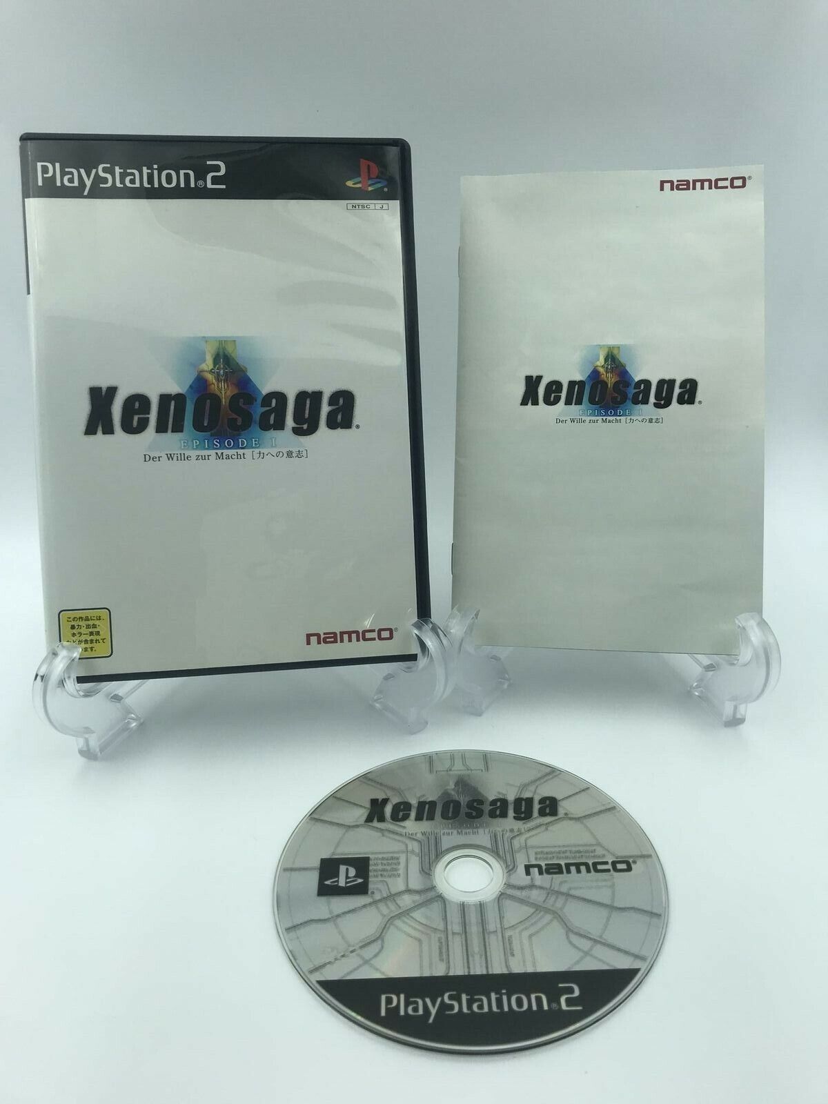 Xenosaga Episodo 1 2 3 Freaks 5 Games Set PS2 Playstation2 Japan Namco  Tested