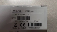 Pelco Varifocal Length Lense 1/3" Fl. 6/5-40mm  13VDC-40