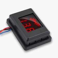 Stinger Pro SVMR 12v Voltmeter 3-Digit Red LED Voltage Meter Display Gauge