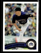 2011 Topps Update #US171 Matt Lindstrom Card Colorado Rockies