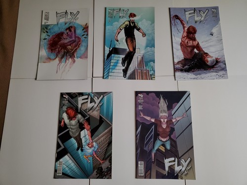 FLY : THE FALL #1,2,3,4,5 COMPLETE SET ZENESCOPE 2012