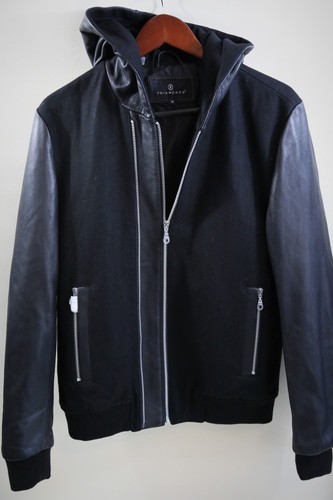 Hooded Bomber Jacket Size M $365 retail 