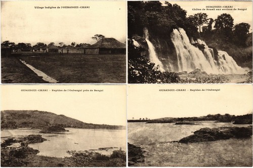 CENTRAL AFRICA FRENCH COLONIES, 42 Vintage Postcards Pre-1940 (L7009) - Picture 9 of 11