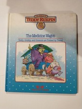 Vintage Teddy Ruxpin The Medicine Wagon Book Only