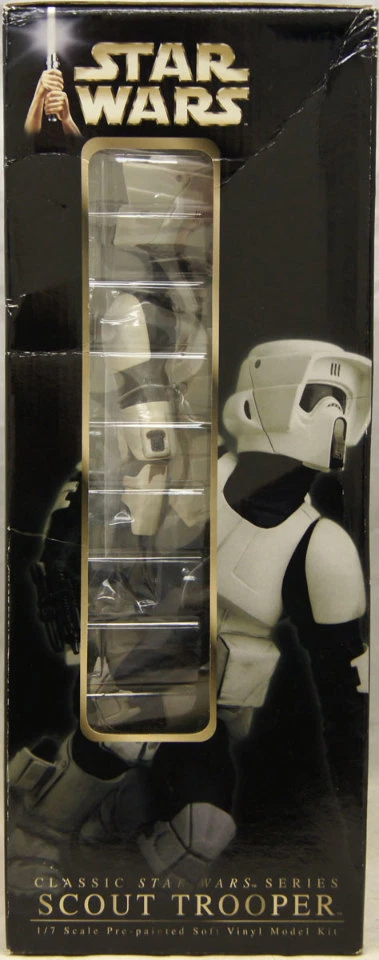 Kit Modelo Vinilo Suave Star Wars Scout Trooper Escala 1/7 ArtFX 2005 NUEVO EN CAJA Kotobukiya Foto 3 de 4