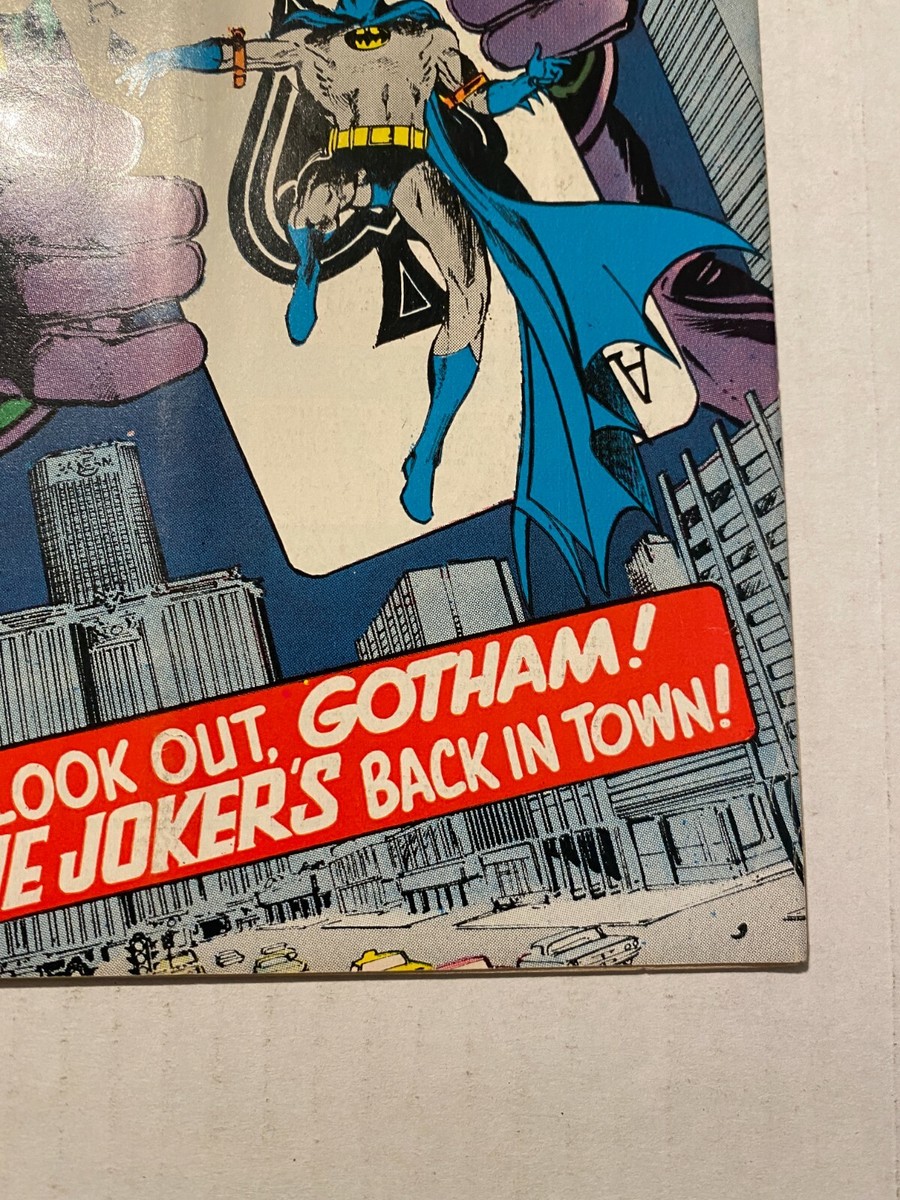 BATMAN #251 VF- 7.5 CLASSIC JOKER STORY AND COVER ART BY