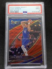 2019 Select Luka Doncic courtside red wave PSA 9 - POP 80📈