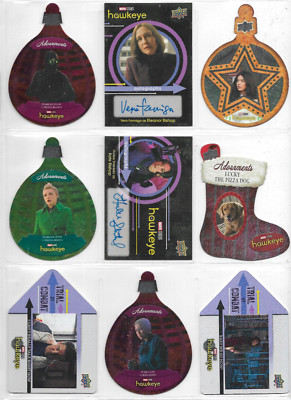 2023 Marvel Hawkeye - Autograph / Film Cel / Metal / Chase Card Selection NM