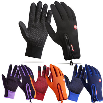 Winter Handschuhe Damen Herren Thermo Warme Windproof Touchscreen Wasserdicht DE