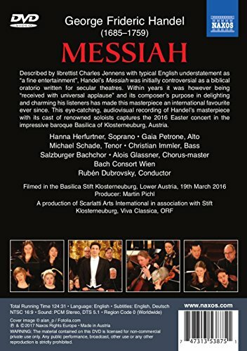 Handel Messiah [Hanna Herfurtner Gaia Petrone Michael Schade Christian Immle - Picture 2 of 2
