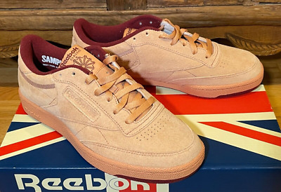 Reebok Club C 85 100201182 Mens Suede Sample Sneaker - Clay, size 9
