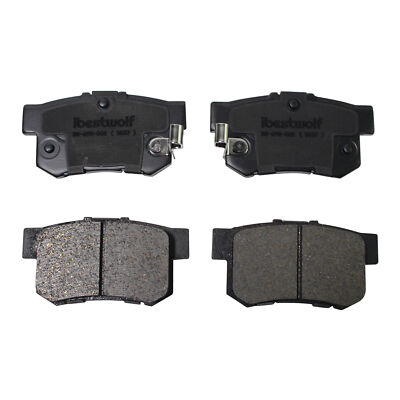 Rear Ceramic Brake Pads for EL CL ILX Integra RSX TL TSX Vigor Accord Civic SX4
