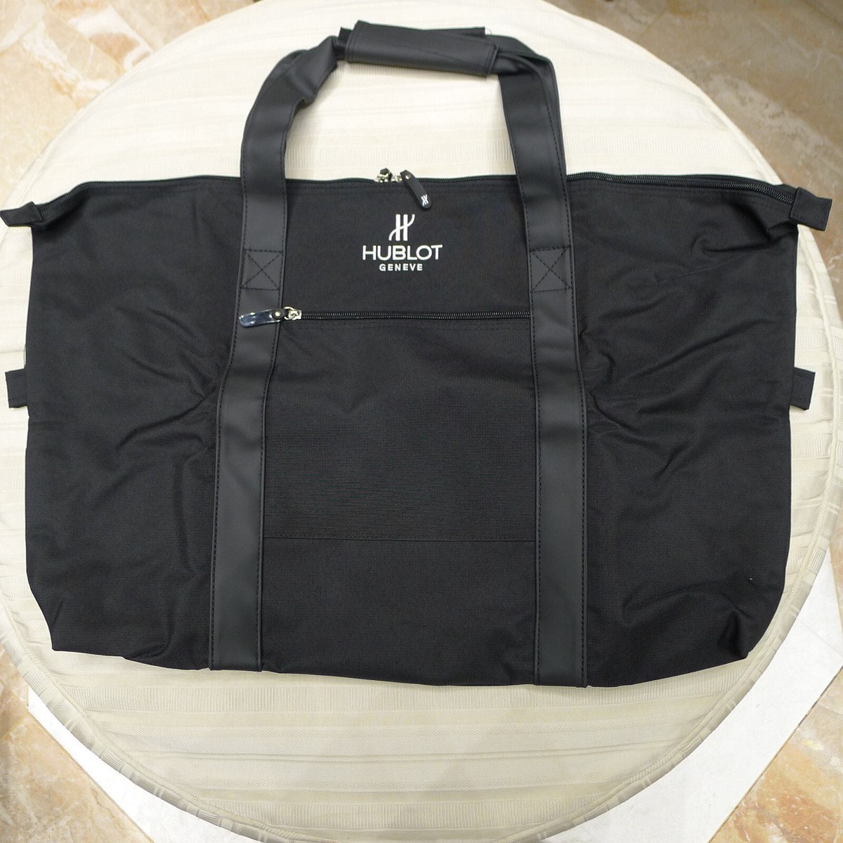 Hublot Black Nylon Travel Bag Set | eBay