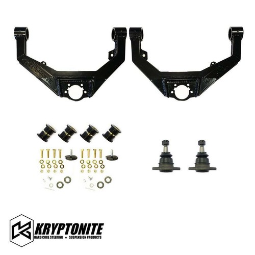 Kryptonite Control Arms/Cam Bolts/Alignment Pin Kit For 0110 GM 2500HD