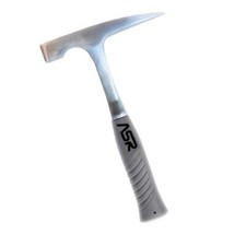 Gold Rush Prospecting Ergonomic Stainless Steel Rock Pick Mining Hammer -32oz
