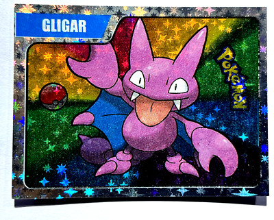 2024 POKEMON Last Evolution Sticker #104 GLIGAR PERU Limited Edition Foil