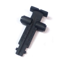Mira de hierro táctica de varilla de topógrafo de metales para telescopio de avistamiento de rifle Aka DS/STS