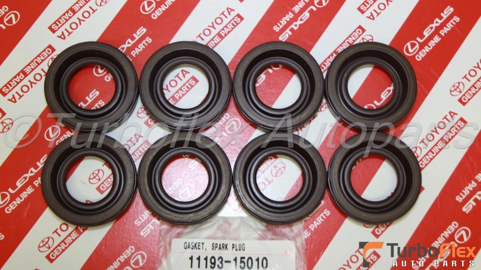 Lexus LS400 1990-1997 SC400 1992-1997 Spark Plug Tube Seal Set OEM 11193-15010 - Image 3 of 4