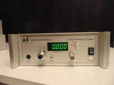 AURORA SCIENTIFIC ASI 402A 402 A  FORCE TRANSDUCER WITH INSTRUCTION MANUAL
