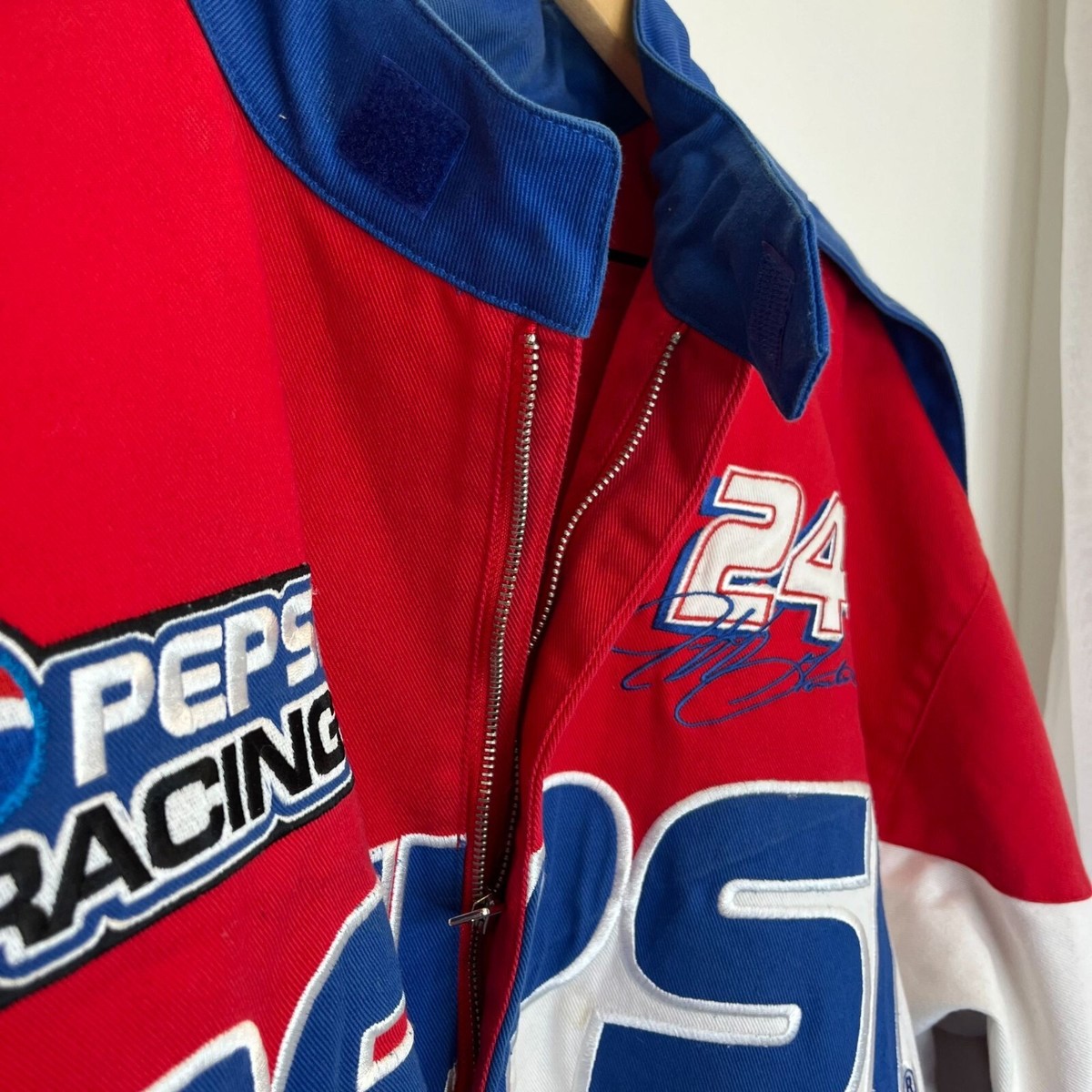 Chase Authentics Pepsi Racing Jeff Gordon Jacket Nascar Men's Size