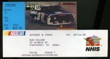 2 Ticket Stubs-2nd Annual NEW HAMPSHIRE Slick 50 300 1994 NASCAR RICKY RUDD
