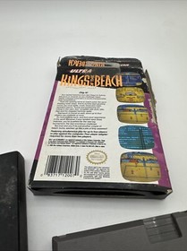 Kings of the Beach Original Nintendo NES Game, Box No Manual- Authentic Tested