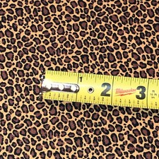 WILD ANIMAL Cheetah looking PRINT 100 COTTON FABRIC by the yard 08 Big Cat