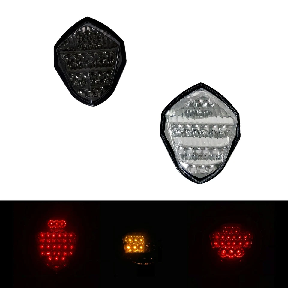 Luz trasera de freno LED integrada señal de giro para Suzuki GSXR GSX-R 1000 2003 2004 Foto 4 de 4