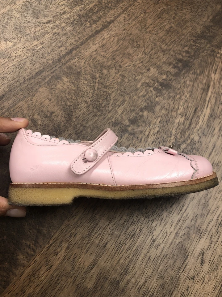 Dior Rosa Arco Mary Jane "D" Dije Talla 25 Foto 3 de 4