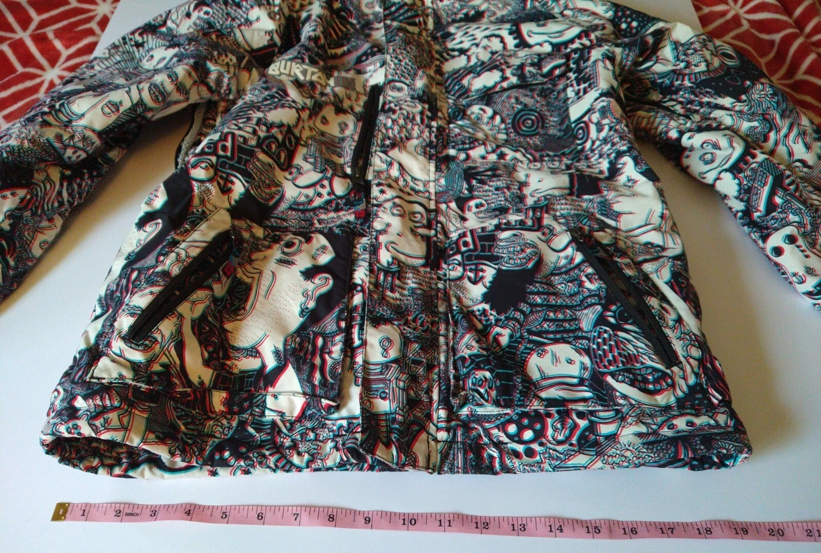 burton 3-d all access dryride snowboard jacket