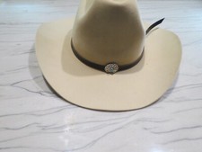 Sterling Silver  Turquoise Concho Hat Band  Sterling Silver Buckle 3