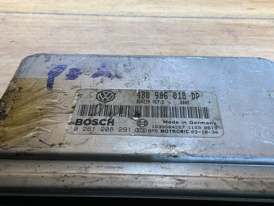 2004 Volkswagen Passat 1.8 Engine Computer Module ECM ECU 4B0 906 018 DP - Image 2 of 4