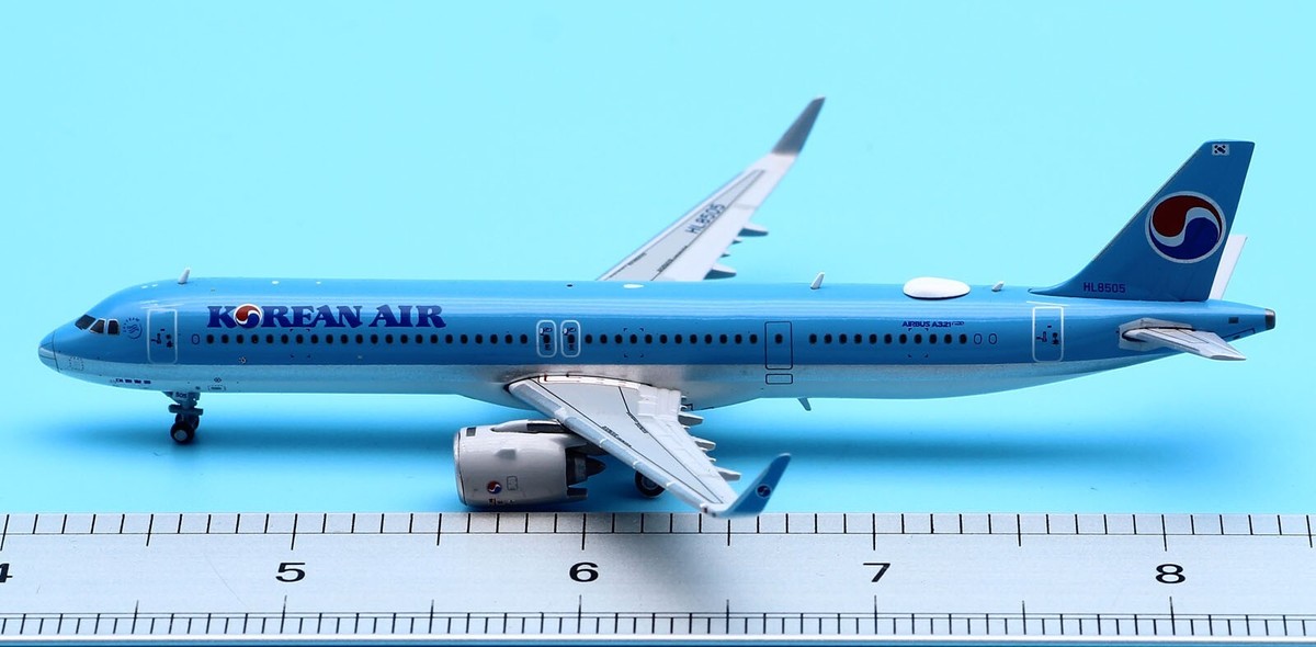 Jcwings 大韓航空 A321neo HL8505 1/400 www.JetCollector.com: Korean Air A321neo HL8505 1:400 Scale