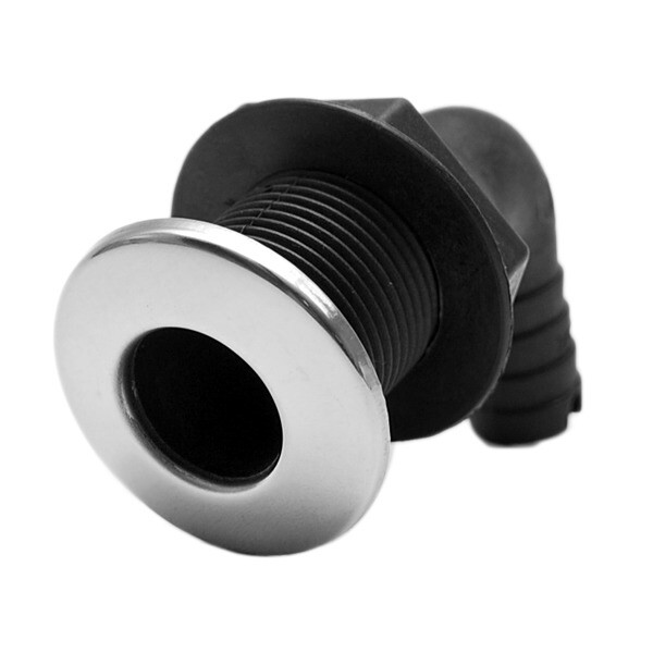 Sea Ray Boat 90 Degree Elbow Thru Hull 1967394 | SS Plastic 3/4 Inch
