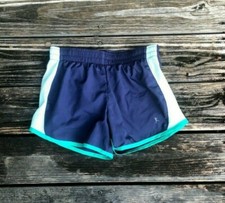 Avia Blue Turquoise / Teal Running Shorts - Youth L Girls