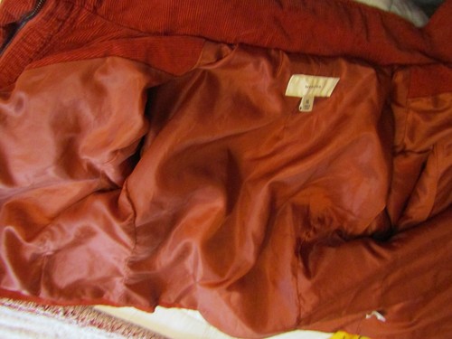 Jacket – Corduroy - Jacket By Merona – Size XXL – Fire Orange - (SC700-110) - Picture 22 of 22