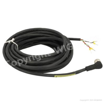 Danfoss M12 female angle connector cable 8m for valve ETS 034G7074  