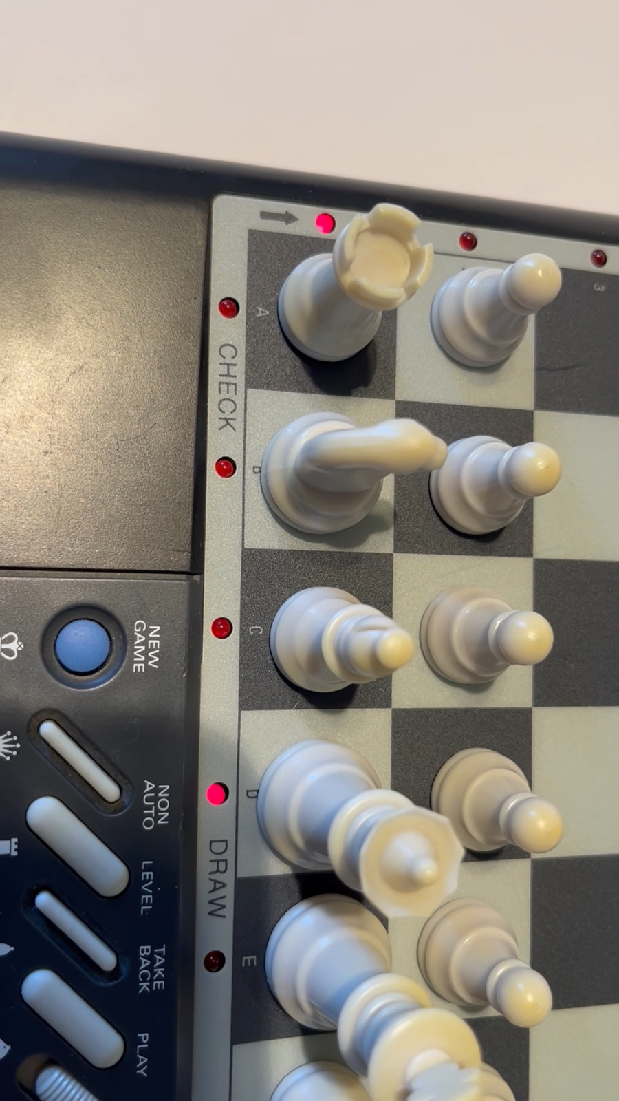 Vintage Kasparov Sensor Chess 165H Board Game by Saitek, Serial