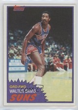 1981-82 Topps Walter Davis #33 HOF 04r9