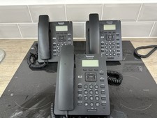 Panasonic KX-HDV130 Trade Pack Of 3 Office Phone - Black  - SIP/VOIP