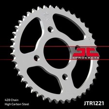 JT Heavy Duty High Carbon Steel 45 Tooth Motorcycle Rear Sprocket JTR1221.45