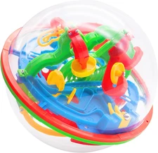 3D Maze Ball, Brain Teaser Puzzle Ball for Boys Maze Sphere Game Education Toy f