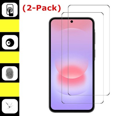 2Pack Premium 9H Tempered Glass Screen Protector For Samsung Galaxy A37 5G
